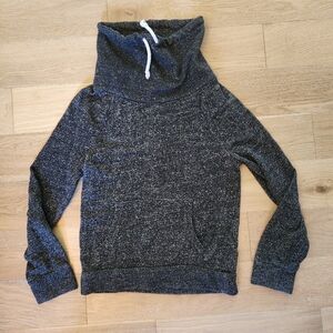 G21 | Heathered grey tall neck turtleneck